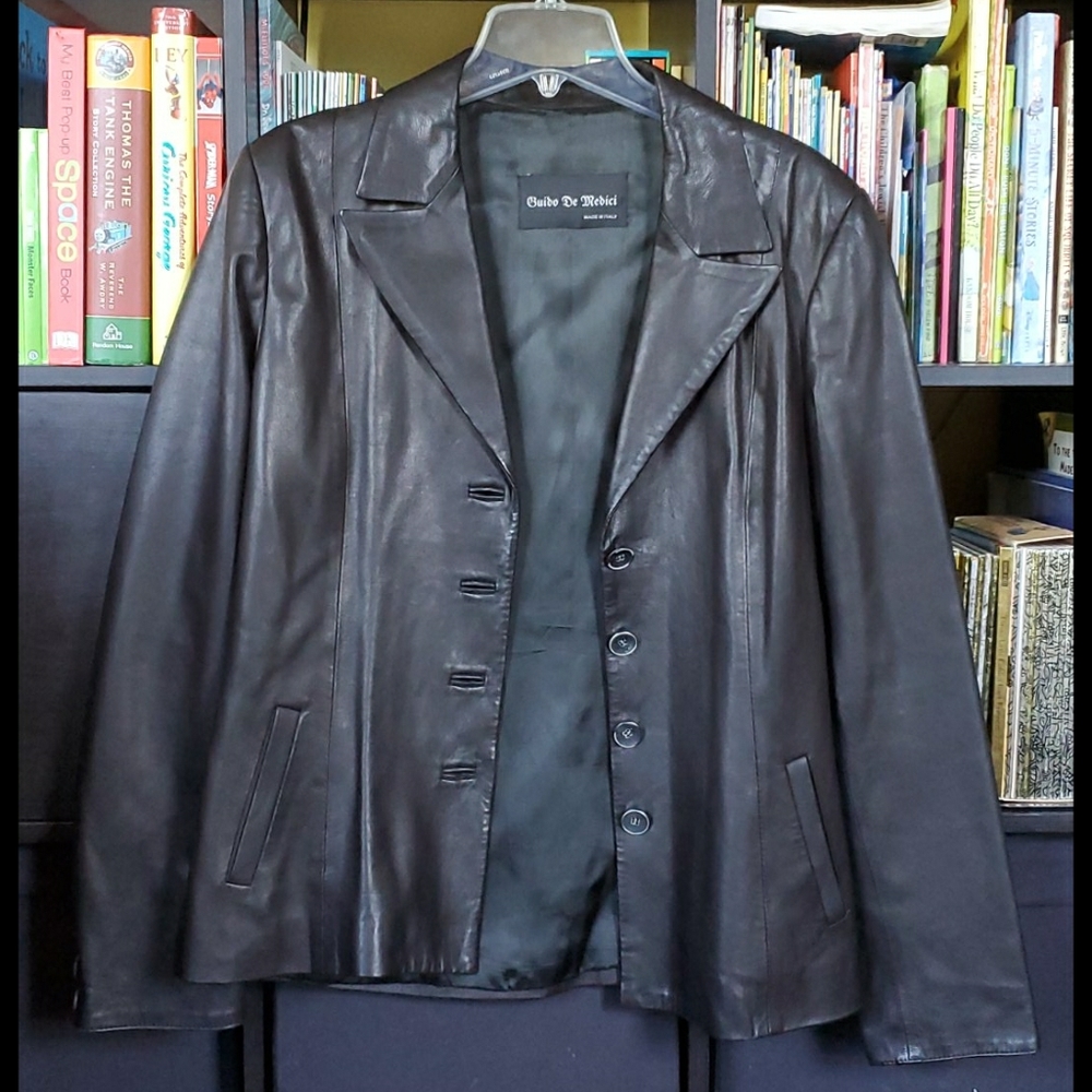 Women's leather jacket